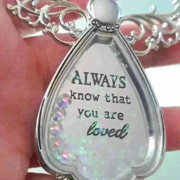 Keychain, christmas ornament angel - Picture 2 of 5